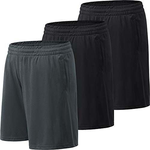 MCPORO Mens Athletic Shorts with Pockets Quick Drying Activewear for Gym Workout - Image 4