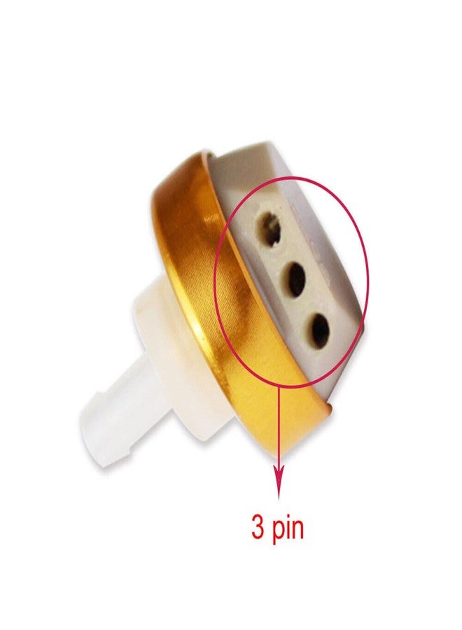 ايكا كابل مستقبل سماعة الأذن Aika ثلاثي الأطراف، سلك بديل لسماعة الأذن من طراز Pocket (عبوة من 5 قطع، بيج) - Image 2