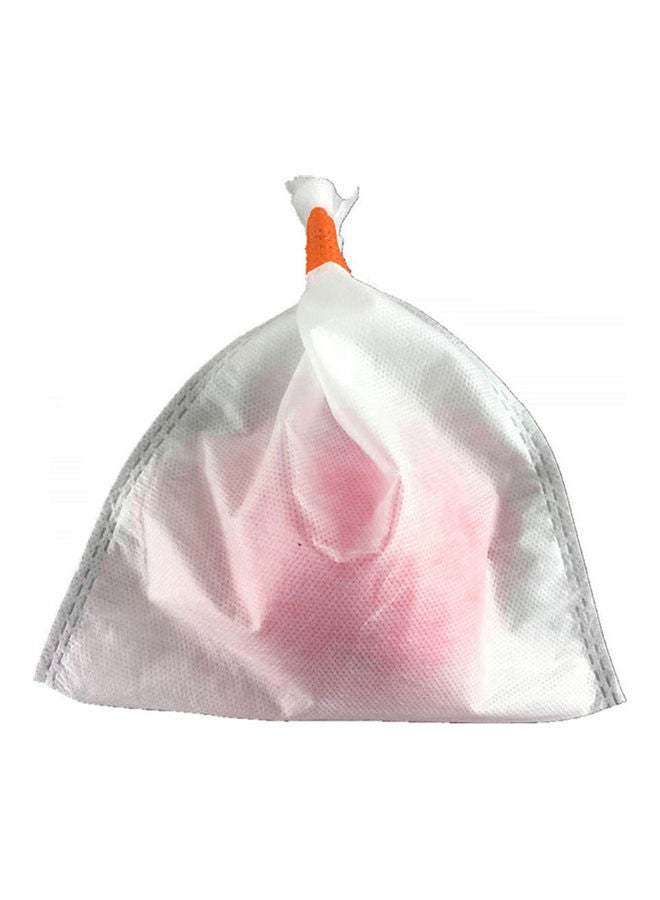 100-Piece Fruits Vegetables Anti-Bird Protection Insect Net Bags White - Image 1