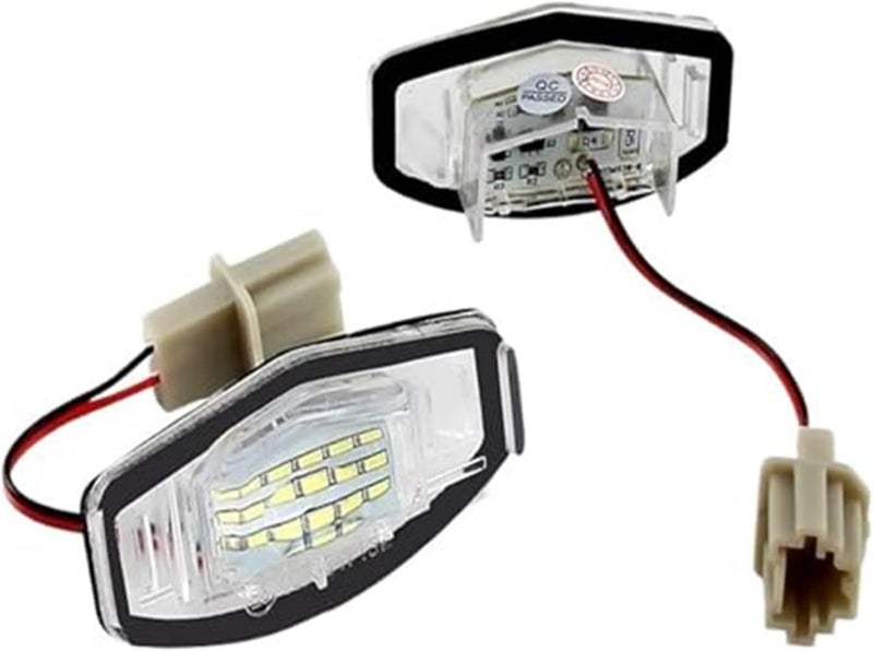 Wivplex 2Pcs Canbus Car License Plate Light - 6000K White - Image 1