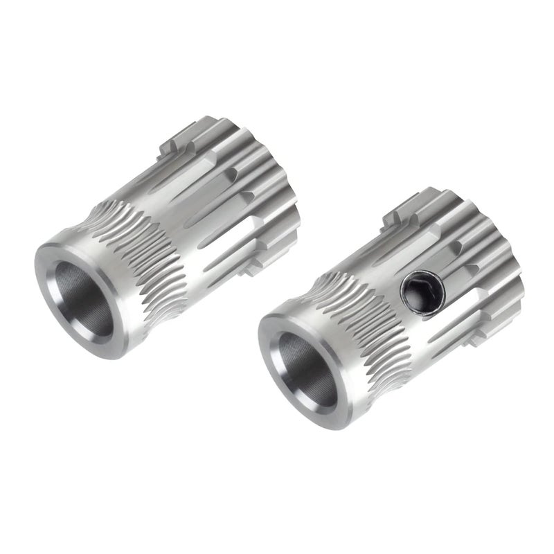 UniTak3D Dual Drive Extruder Gear Replacement Stainless Steel Extrusion Wheels for,Ender 3 V2,Ender 3 Pro,Ender 3,Prusa i3 MK2/MK3 3D Printer Double Geared Extruders - Image 4
