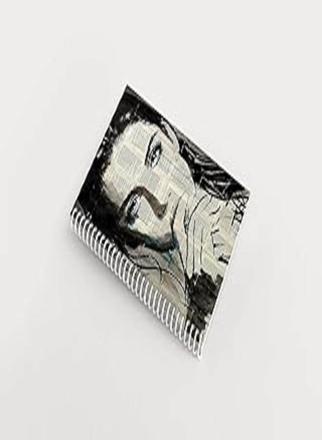 Premium Design 100 Pages Notebook - Tears of Blue Eyes (15 x 8cm)