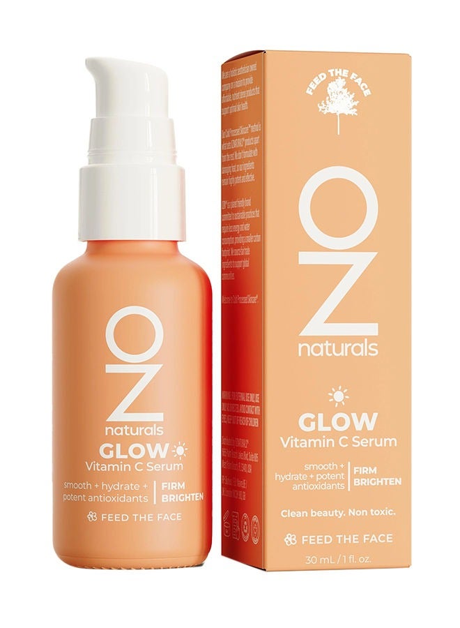 OZ NATURALS GLOW VITAMIN C FACIAL SERUM 30ml
