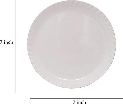URMILA PLASTIC Kareena Round Plate 7inch 24 - Image 4