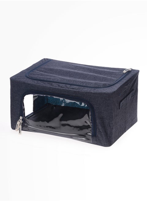 Yubiso multipurpose foldable storage - 40cm x 30cm x 20cm Blue