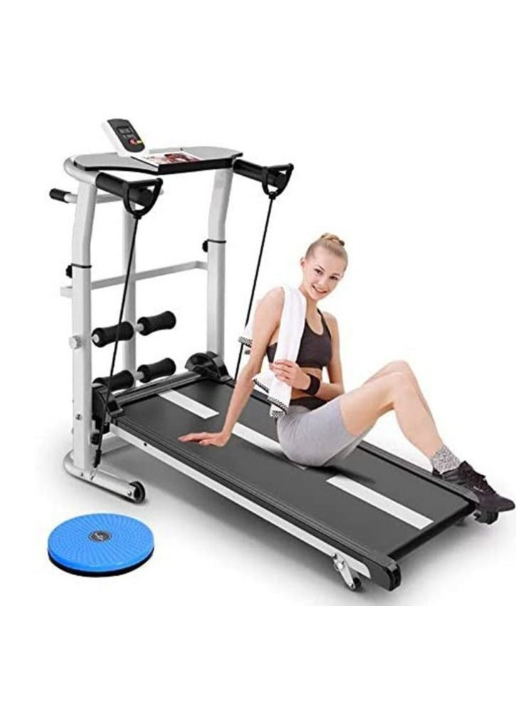Foldable  Manual Treadmill