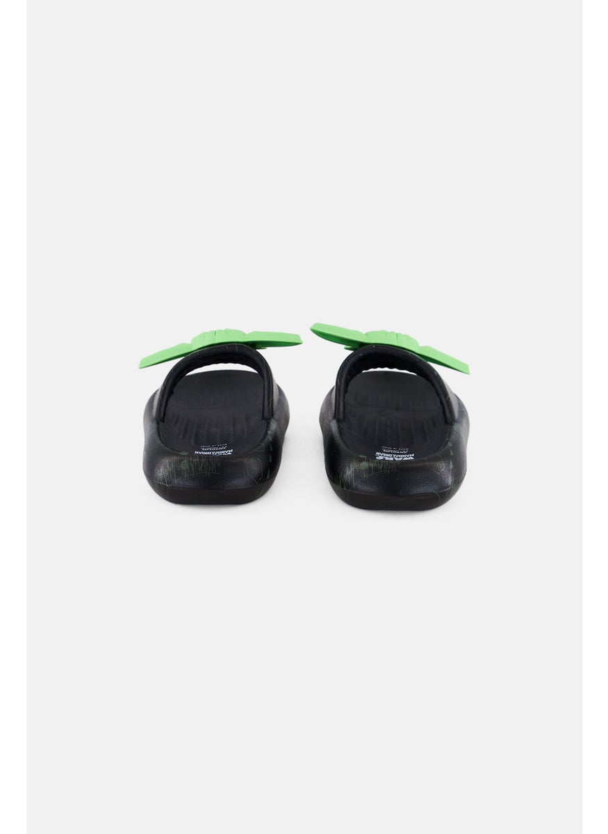 Disney Disney x Star Wars Kids Boy Slip On Slides, Black  - Image 4
