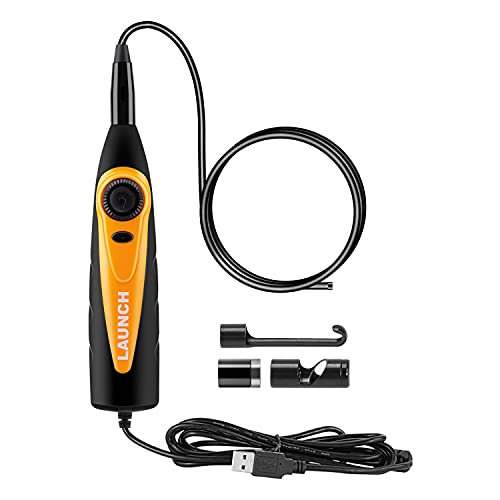 LAUNCH Tech VSP-600 USB Endoscope, 0.21 Inch Snake IP67 Waterproof HD Videoscope Borescope, Suitable for X431 V PRO3S+ Scanner & Android Phone, with 6 Adjustable LED Lights - Image 1
