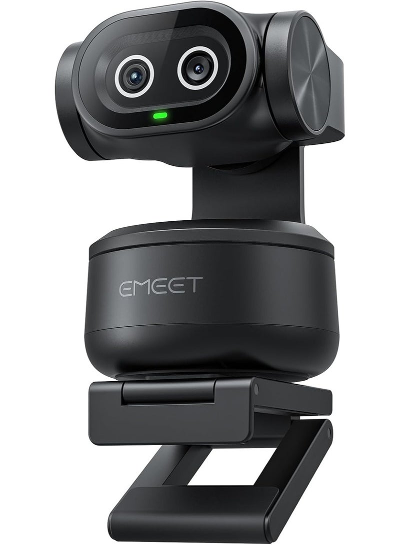EMEET PIXY Dual-Camera AI PTZ 4K Webcam with AI Tracking and Autofocus - Image 1