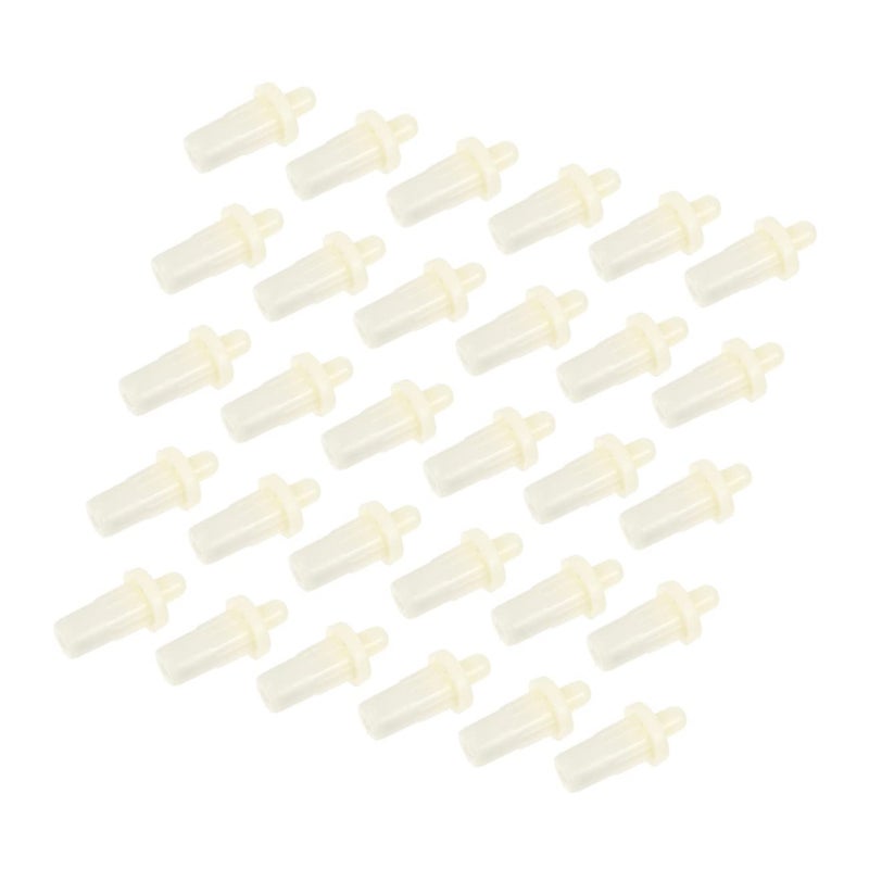 Uonlytech 100pcs Cabinet Stoppers Door Spring Felt Pads for Cabinet Doors Louvers Pin Replacement Shutter Repair Pin Shutter Window Plastic Blinds Repair - Image 3
