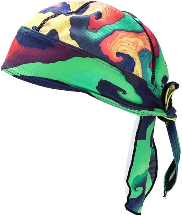 TOPLOR Store Sweat Wicking Beanie Cap Hat Skull Cap Pirate Hat Bandana Head Wrap for Men and Women - Image 1