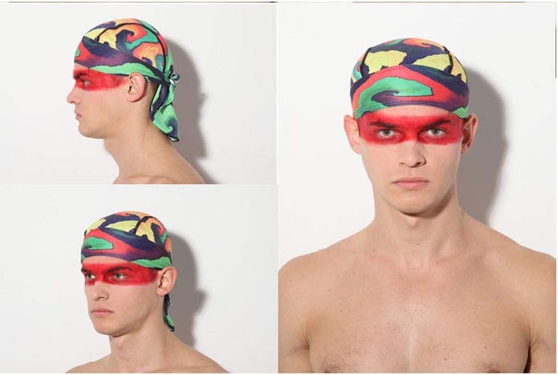 TOPLOR Store Sweat Wicking Beanie Cap Hat Skull Cap Pirate Hat Bandana Head Wrap for Men and Women - Image 5