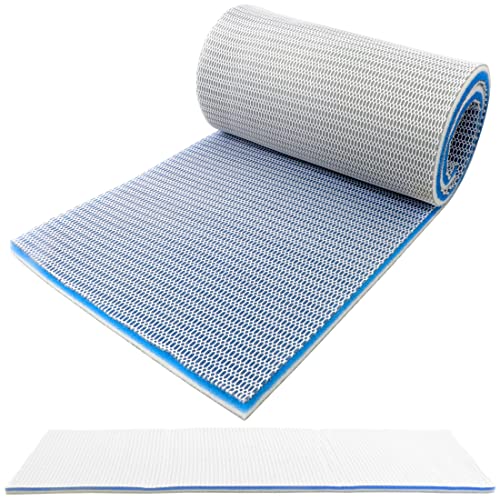 GMMA 48x12 inch Sponge Aquarium Filter Media Accessories Cuttable 8Layer Fish Tank Canister Filters Supplies Filter Floss for Aquariums Fish Tank Accessories Aquarium Sponge Filter - Image 1