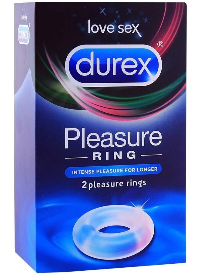 Durex Pleasure Ring Intense For Longer - 2X Rings - Image 1