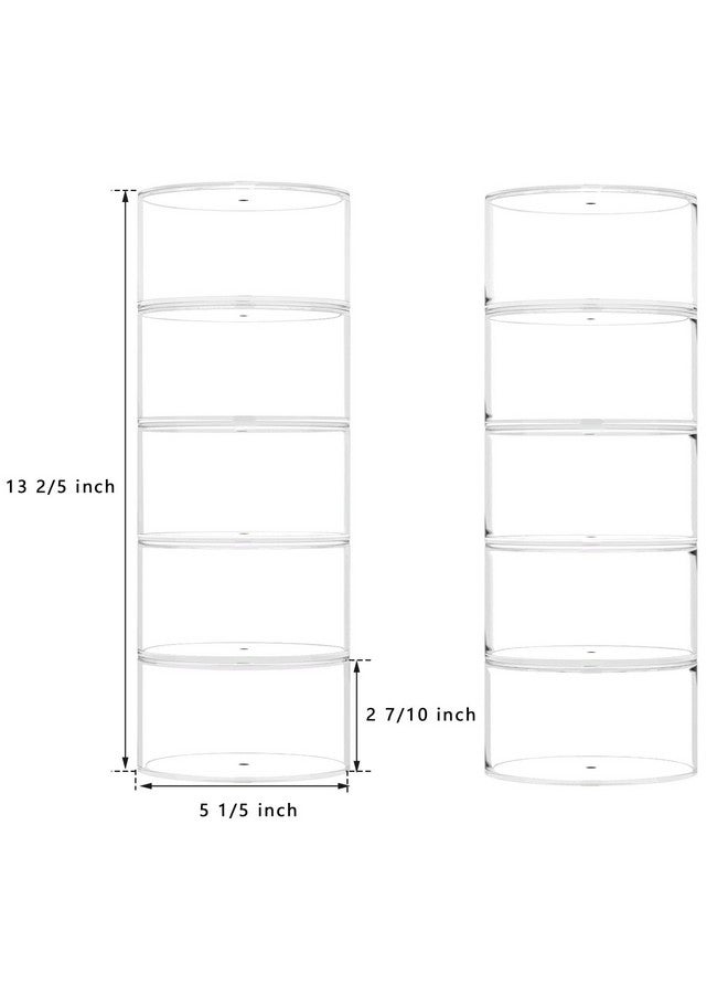 NIUBEE NIUBEE Belt Organizer, Acrylic 10 Layers Belt Case Storage Holder and Display for Accessories like Jewelry,Watch,Bracelets  - Image 2