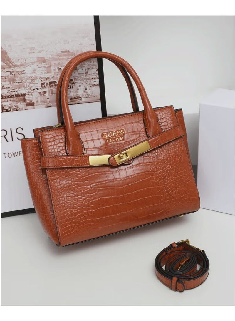 GUESS Women's Chain Crossbody Shoulder Bag 28Ã19Ã7.5cm... - Image 3