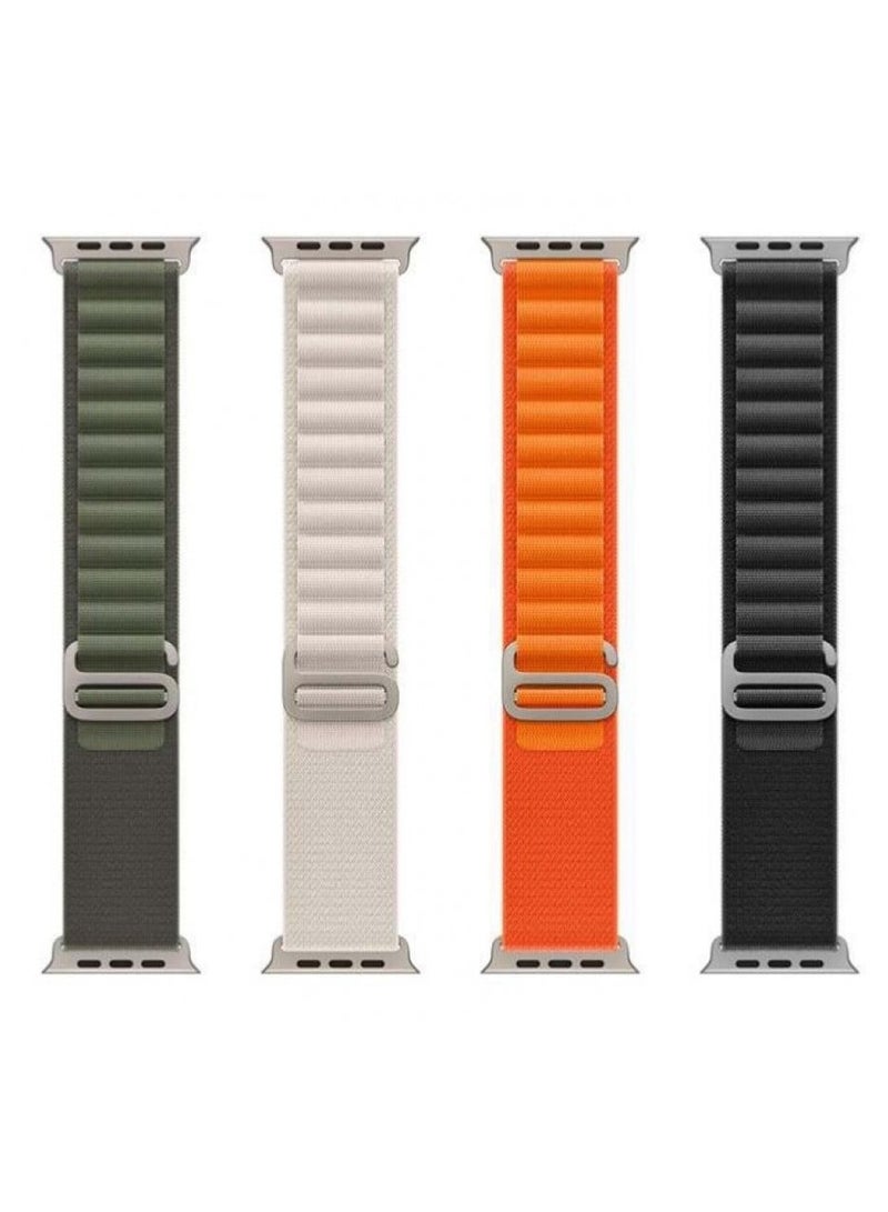 Replacement Band For Apple Watch 42-44-45mm- orange - Image 2