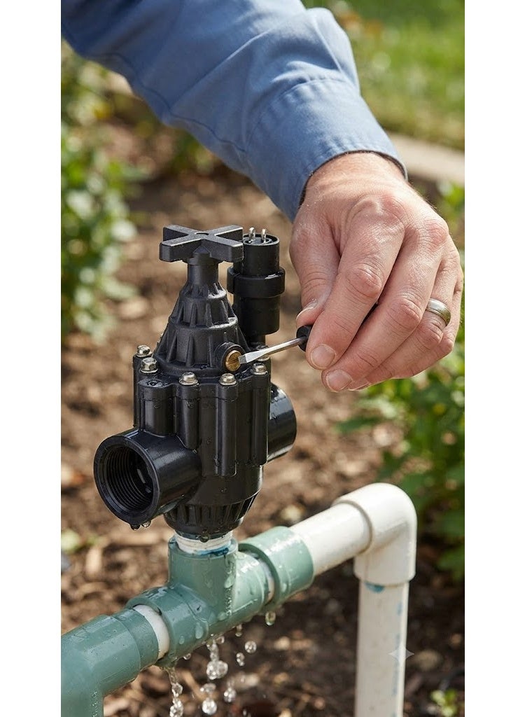 RAINBIRD 2 Pgv Solenoid Valve with Flow Control - Image 2