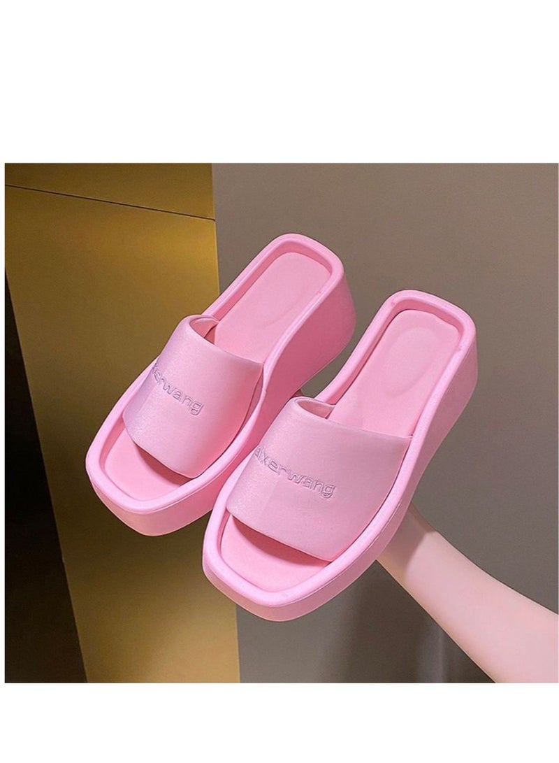 صنادل نسائية مريحة ذات نعل سميك - Image 5