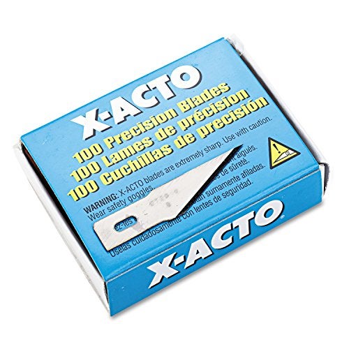 X-ACTO #2 Blades, Bulk Pack for X-ACTO Knives, Sharp, Box of 100 - Arts & Crafts, For Precision Cutting - Image 1