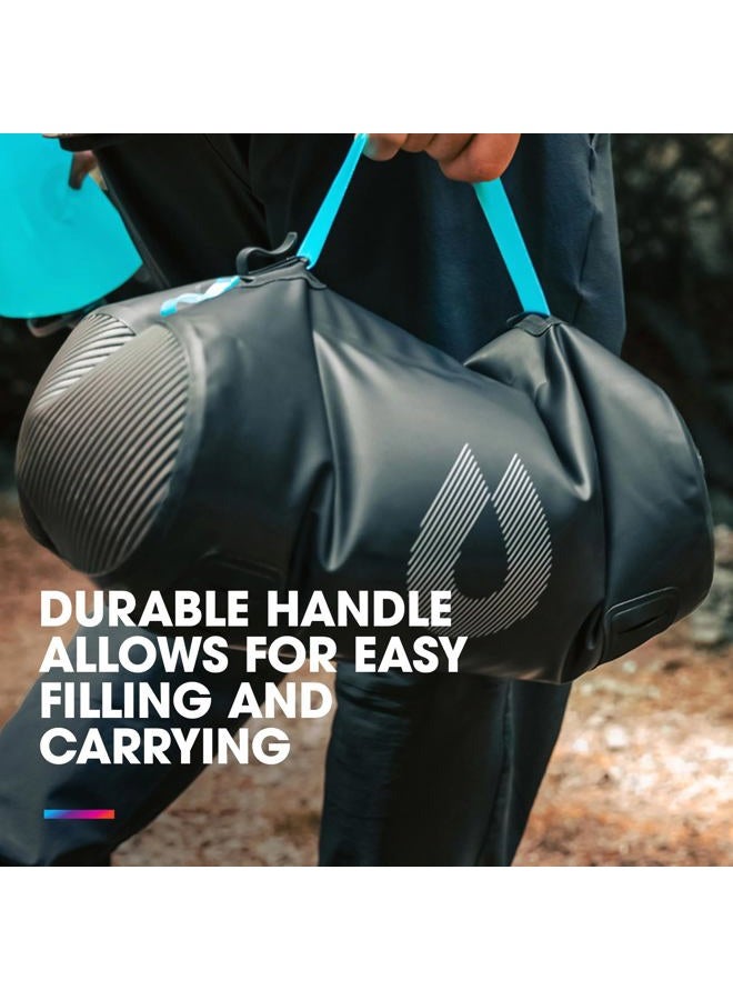Hydrapak Expedition - Collapsible BPA & PVC Free Water Storage Bag (8L/270oz) - Chasm Black - Image 3
