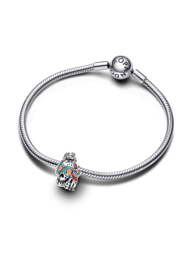 PANDORA Disney Pixar Coco Miguel & Dante Skull Glow-in-the-dark Charm - Image 3
