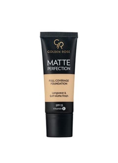 Golden Rose Matte Perfection Full Coverage Foundation - NATURAL 2  - Image 2