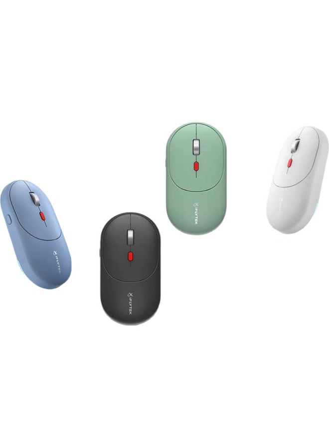 iFLYTEK Xunfei Ai Smart Mouse Am30, Wireless Bluetooth Mouse, Silent Mouse, Office Mouse, Lightweight, Rechargeable, Voice-Controlled Mouse, Ultra-Thin Mouse, White - Image 1