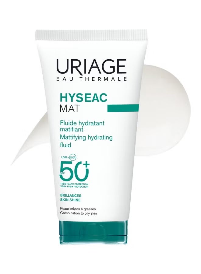 URIAGE HYSEAC SPF 50+ FLUID MATIFYING  50ML