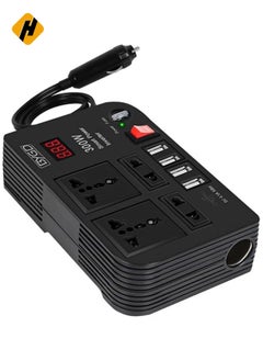 300W Car Power Heldter DC 12V/24V إلى 220V AC مع 4 منافذ USB شحن سريع مع مآخذين عالميين مع عاكس شاشة LED متعدد الوظائف - pzsku/ZD2DE2979EF35D78BBB40Z/45/_/1733845596/6d692da6-cb34-450b-8128-9c4ae59a85dd