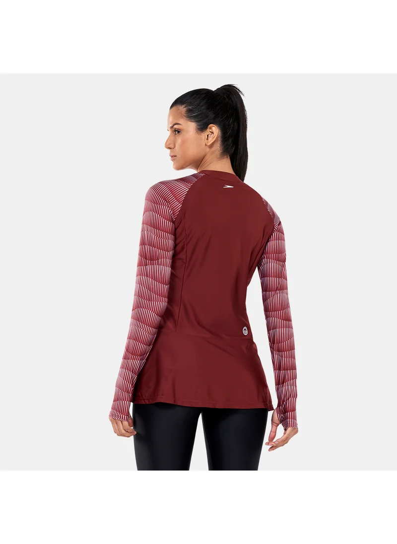 speedo Women's Modest Deluxe Rashguard