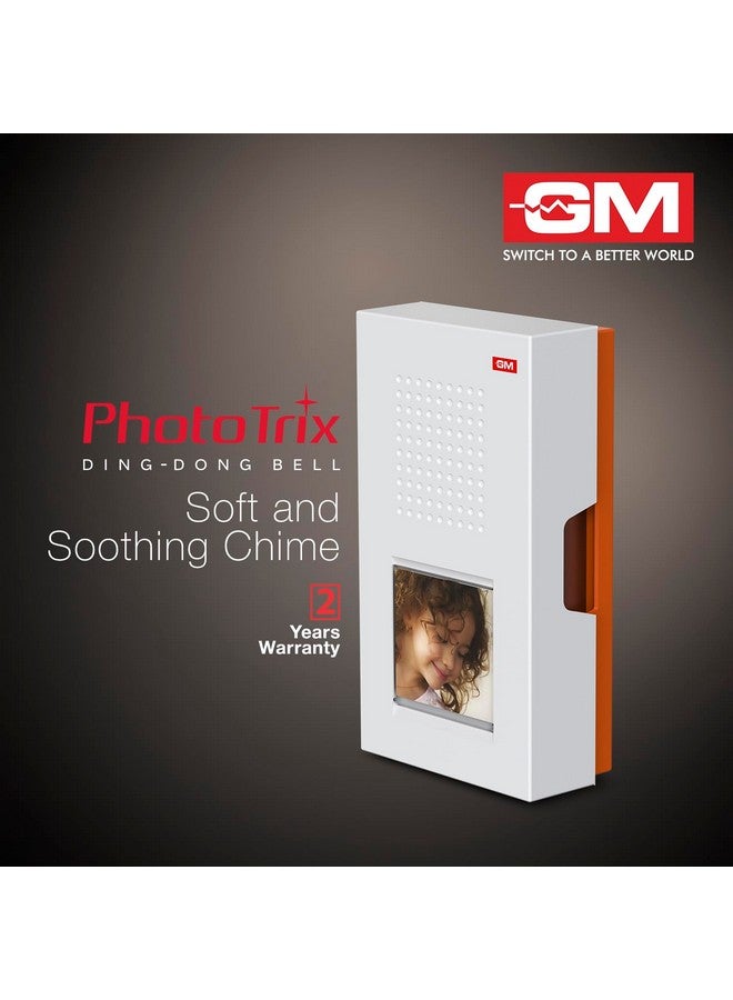 GM 4006 Phototrix Ring Doorbell, Wall-Mounted Ding Dong Bell, Soothing Chime Suitable for Hotel Rooms and Homes - Image 3