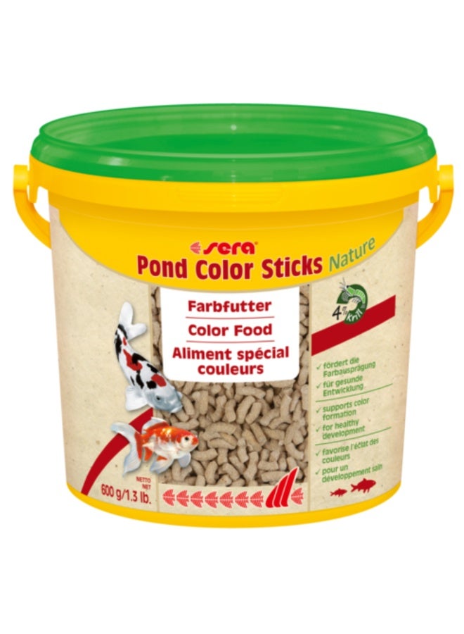 Sera Pond Color Sticks Nature[Volume - 3800 ml, Weight - 600g] - Image 1