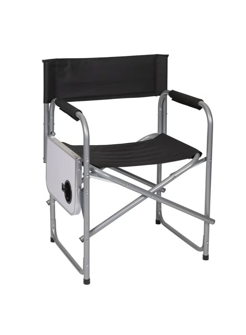 كادي ون كرسي محمول قابل للطي خفيف الوزن مزود بطاولة جانبية و حاملي أكواب مناسب للتخييم و الرحلات - Image 1