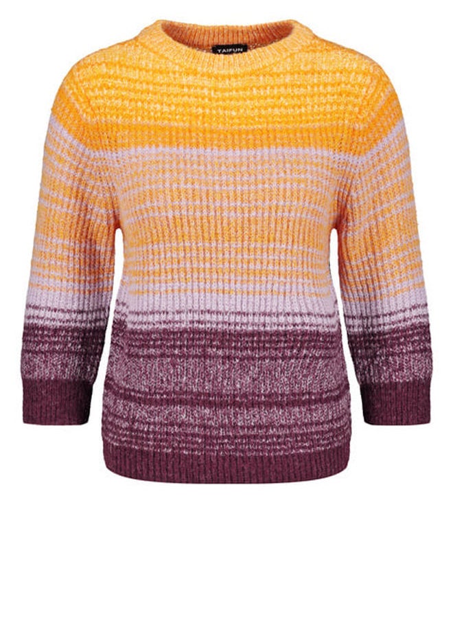 GERRY WEBER 3/4 sleeve jumper with colour graduation  - Image 2