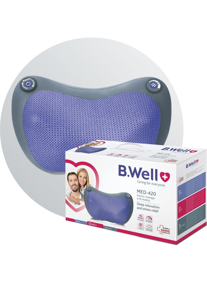 بي.ويل جهاز تدليك كهربائي MED-420 من B.Well مع تدفئة - Image 1