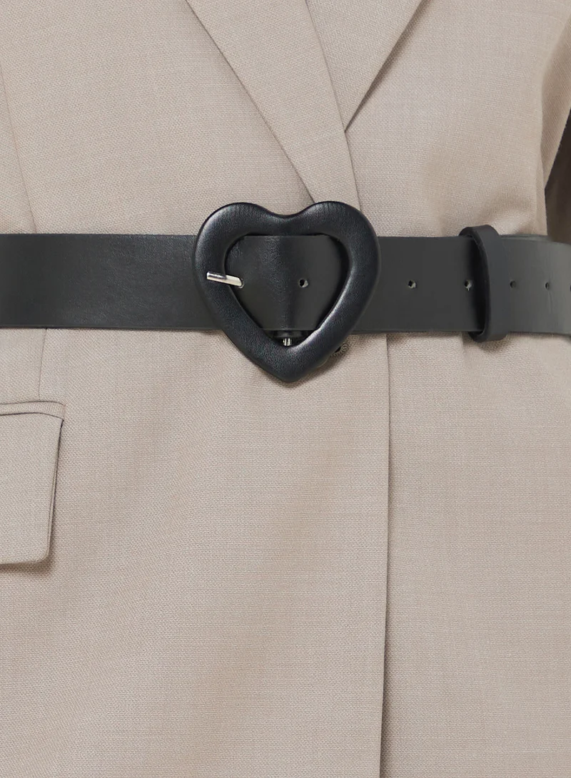 Ginger Heart Buckle Belt