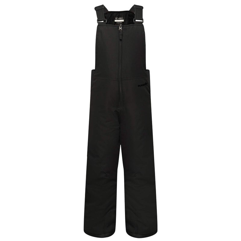 SkiGear Infant/Toddler Chest High Snow Bib Overalls, Charcoal, 12 Months