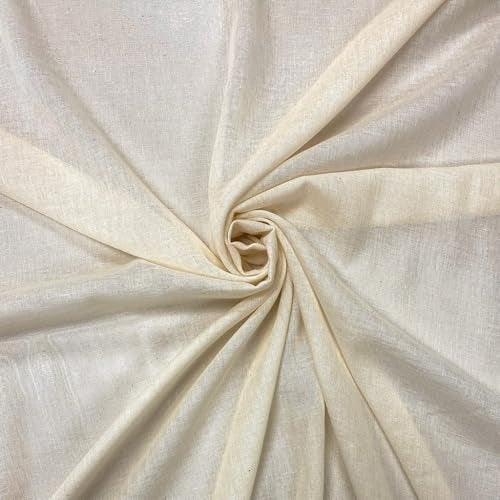 Bague Strainer Cheese Cloth for Kitchen 1 Meter Muslin Unbleached Cotton for Straining Grade 100% Cotton Fabric Reusable ((1 X 1.25 Meter)) - Image 3