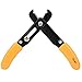 Hyuduo Hyuduo Wire Stripper, Wire Cutter Adjustable Simple Cutter Stripping Pliers Hand Tools 0.54.0mm Yellow for Home  - Image 2
