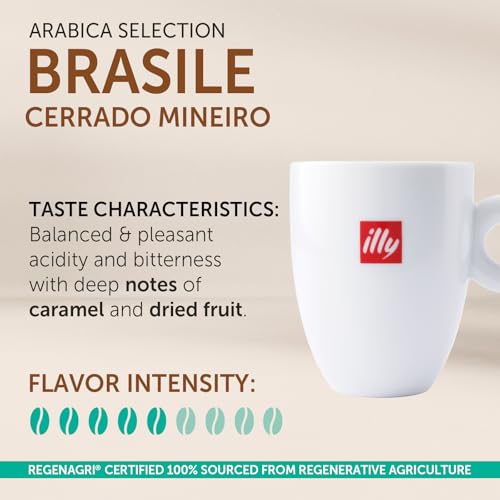 illy Arabica Selections Brasile Cerrado Mineiro Whole Bean Coffee Regenerative Agriculture Coffee 88oz Pack of 1 - Image 3