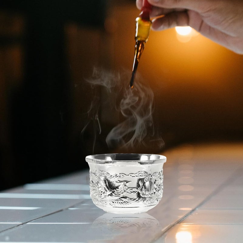 Vintage Metal Wine Cup Decorative Small Multi-function Liquor Cup Reusable Retro Style for Home Bar Party Tableware - Image 4