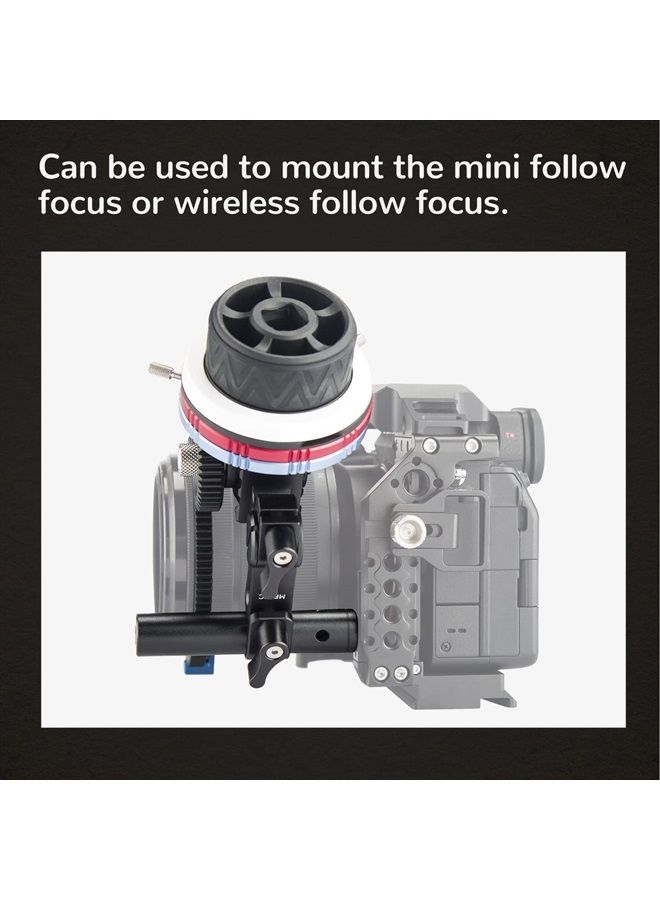 Nitze 15mm Rod with 3/8” Screw 1 Inch/2 Inches/3 Inches (3 pcs) Aluminum Alloy 15mm Rods wtih 3/8" Male to Female Threads - R15-3/8-KIT - Image 4