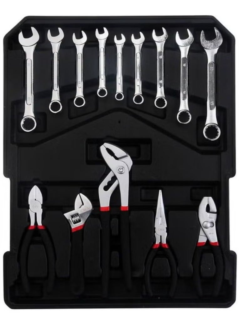 Tool kit for car and home 187 PCS tools