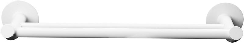 Double Pole Towel Rack 40cm Nail-Free Aluminum Alloy Storage Rack Multi-Functional Towel Organizer Holder for Bathroom and Kitchen Use - Image 1