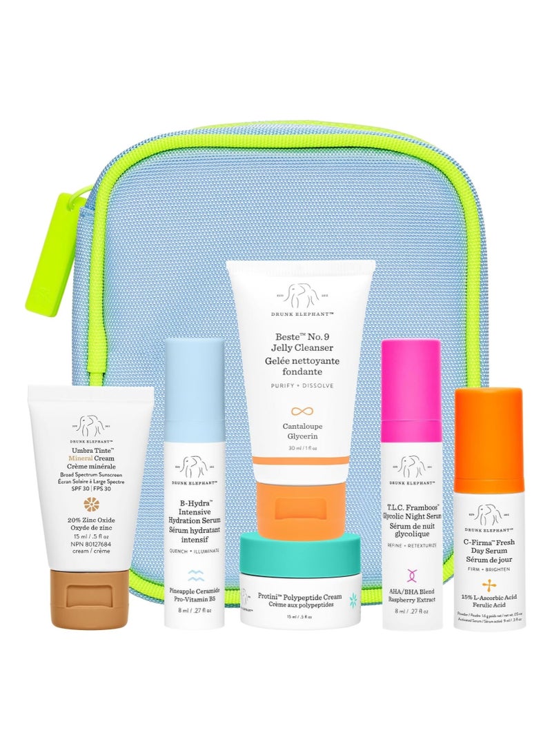 Drunk Elephant The Littles 7.0 Includes Six Travel Friendly Essentials - Image 1