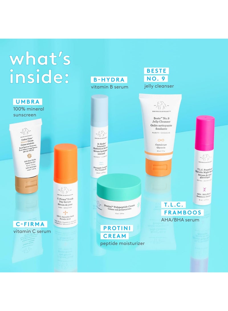 Drunk Elephant The Littles 7.0 Includes Six Travel Friendly Essentials - Image 3