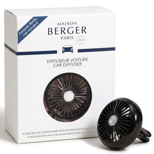 MAISON BERGER Car Diffuser Gun Metal Finish No Refill Included - Image 1