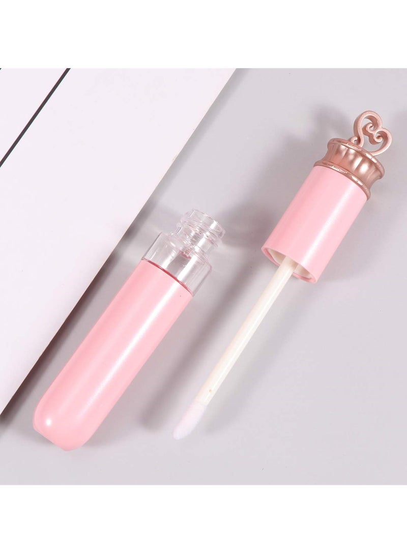 5 Pack 6ml Mini Clear Lip Gloss Tubes, Refillable DIY Makeup Containers for Lip Balm, Gloss and More Perfect for Travel and Personal Use - Image 3