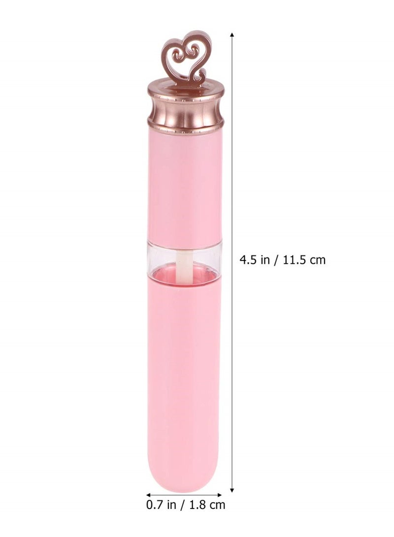 5 Pack 6ml Mini Clear Lip Gloss Tubes, Refillable DIY Makeup Containers for Lip Balm, Gloss and More Perfect for Travel and Personal Use - Image 5